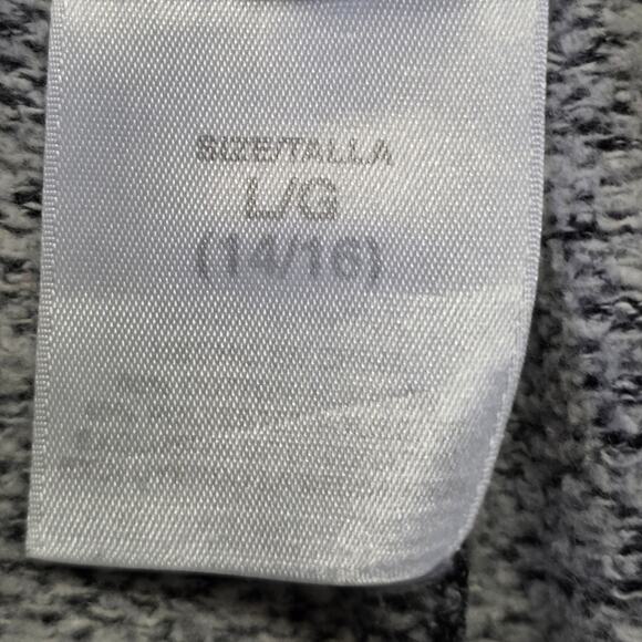 Adidas Boys Jogger Sweatpants L (14/16) Gray Athletic Pants - Picture 3 of 6